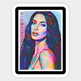 Poster Art kim kardashian Sticker